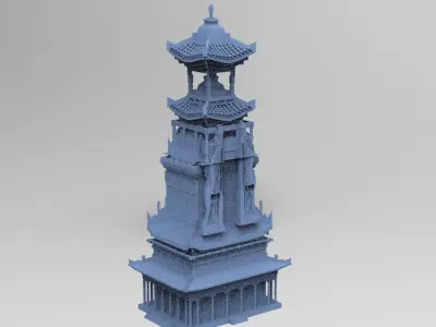 Warlord Tower  3D model