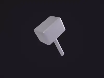 Metal Hammer 3D model