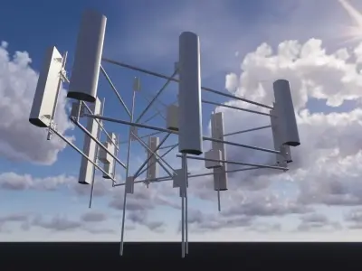 ANTENNA TOWER REVIT FAMILY 2016 3D model