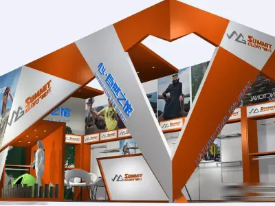Exhibition - Area - 9X4-3DMAX2009-016 3D model
