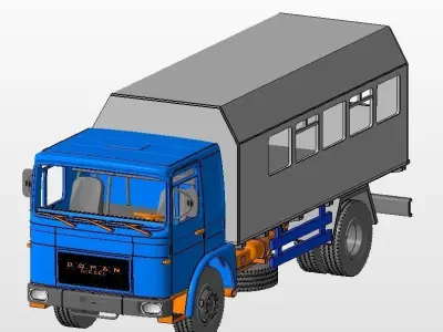 ROMAN Truck Atelier 3D print model