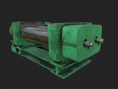 Rubber Machine Low-poly 3D model