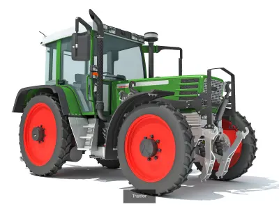 Farm Equipment Collection 3D Model Pack