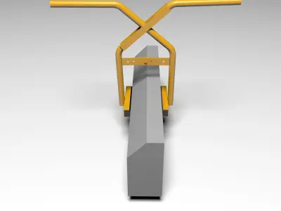 Grip pliers for the border 3D model