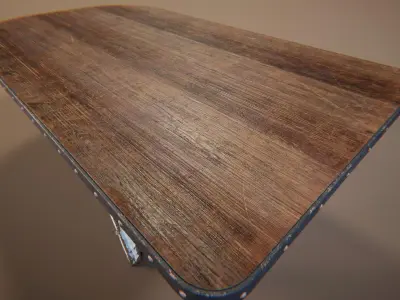 Coffee Table 12 Low-poly 3D model