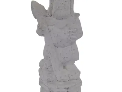 China Mini Sculpture 3D model