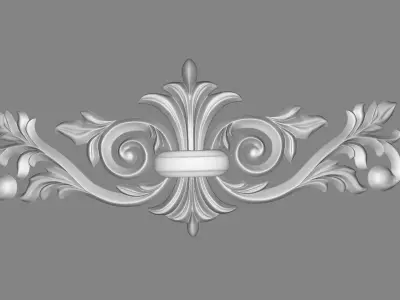 central pattern 3D model
