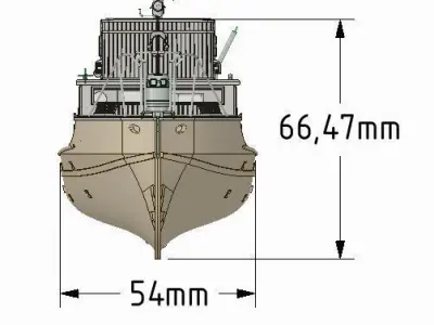 Orca Model fishing boat 3D print model