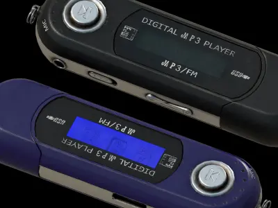 DIGITAL MP3 PLAYER 3D model