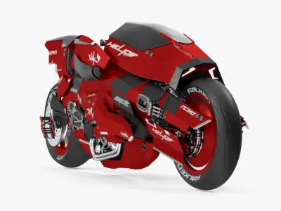  Futuristic Racing Motorbike Concept 