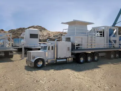 Truck models 3D model