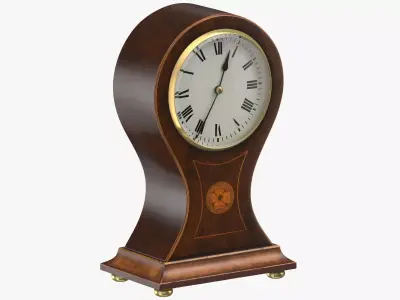 Balloon Clock 3D model