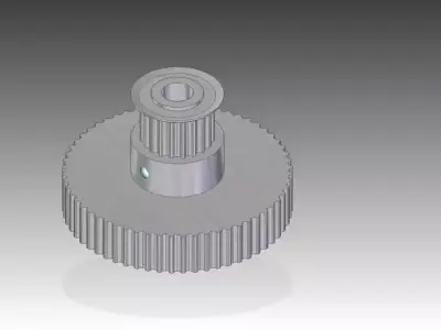Timming Pully  Free 3D model