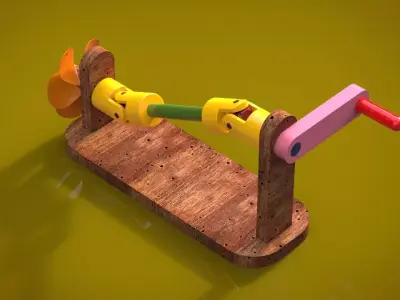 Universal Coupling 3D print model