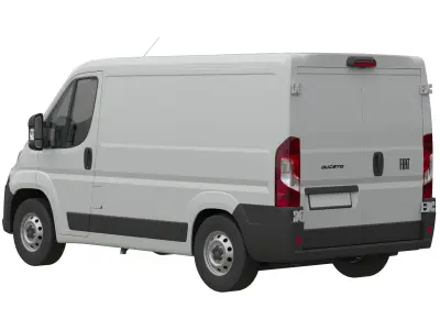 2024 FIAT DUCATO  L1H1 Detailed interior 3D model