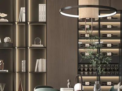 Restaurant Modern Luxury 3D model
