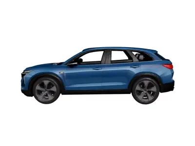 Generic Futuristic SUV Advanced Concept Vehicle 05 3D model