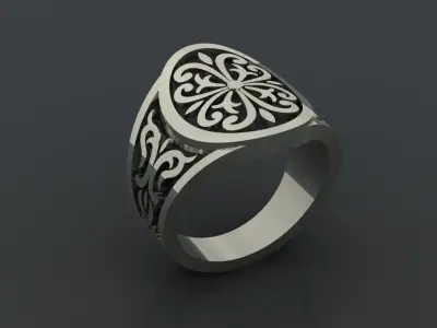 Men RiNG  EY007 3D print model