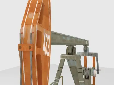 Oil pump 3D model buy