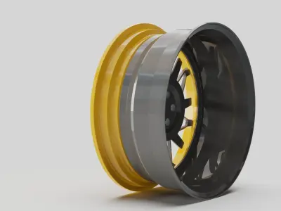 rims bean wheel 2 series 3D model