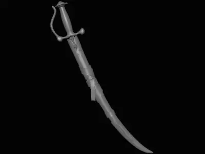 Sword 3D model 32