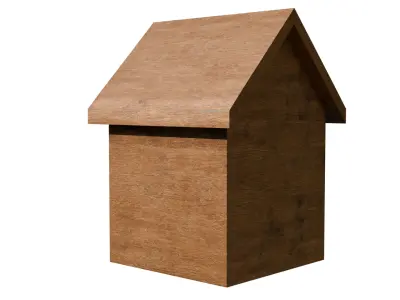 Bird Box Free low-poly 3D model