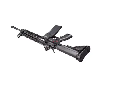 HK416 Rifle  3D model