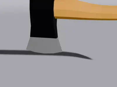 HACHA  Free low-poly 3D model