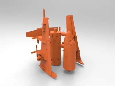 LOCKHEED P3 ORION 3D PRINT 3D print model
