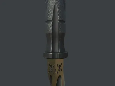 M48 Cyclone Low-poly 3D model