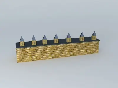 Aktekke Camii are Çilehan Free 3D model