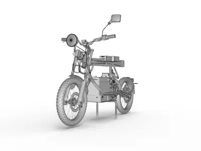 Cake Electric Bike 3D model
