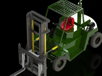 Forklifts forklift truck 3D model