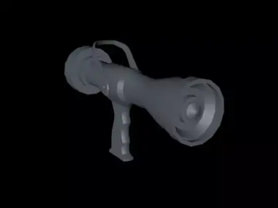 Fire hose Low-poly 3D model purchase
