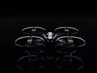 sci-fi drone 3D model shop