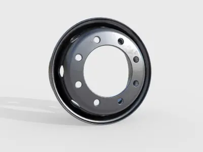Rim M6 Low-poly 3D model