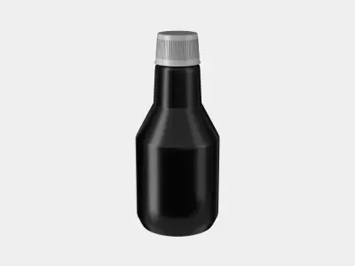 Product Mockup Bottle Oil 60ML 3D model