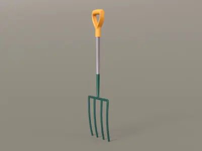 Fork Tool 3D model
