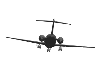 boeing 717  3D model