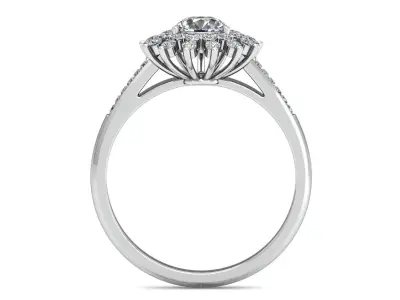 Wedding Ring  3D print model 140