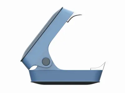 Office staple remover 3D model