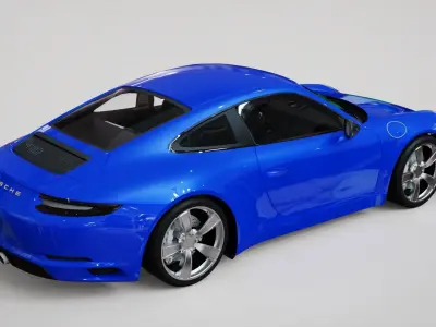 Porsche 911 Free 3D model purchase