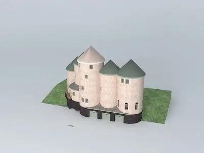 Castle Malia Part 2 Free 3D model