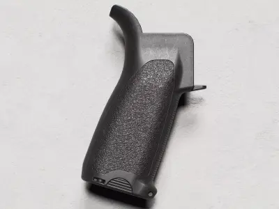 Bravo Company - BCM Grip Mod 3 - Replica Low-poly 3D model