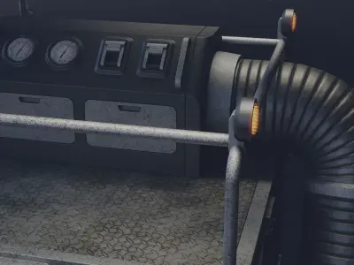 Industrial Gas Tank 3D model purchase