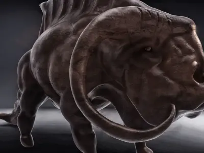 Creature - Spinodon Free 3D model