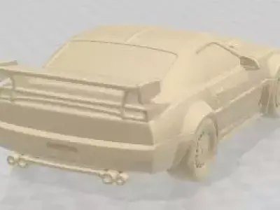 Pontiac Firebird KITT Tuning Printable Car 3D print model