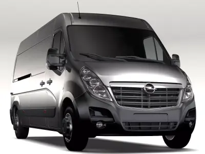 Opel Movano L3H2 Van 2016 3D model