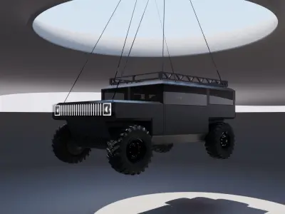 Hummer Vision 3D model