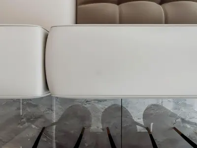Restaurant Panoramic Modern Guest 3D model